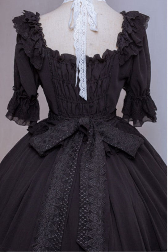 The Dawn Song - Plus Size Lolita Elegant OP Dress - image 14