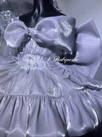 POSHEPOSE - Shining Moon Silver Dress - POSHEPOSE image 12