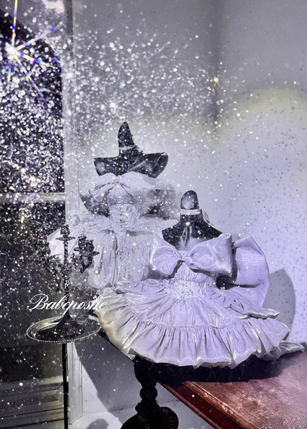 POSHEPOSE - Shining Moon Silver Dress - POSHEPOSE image 1