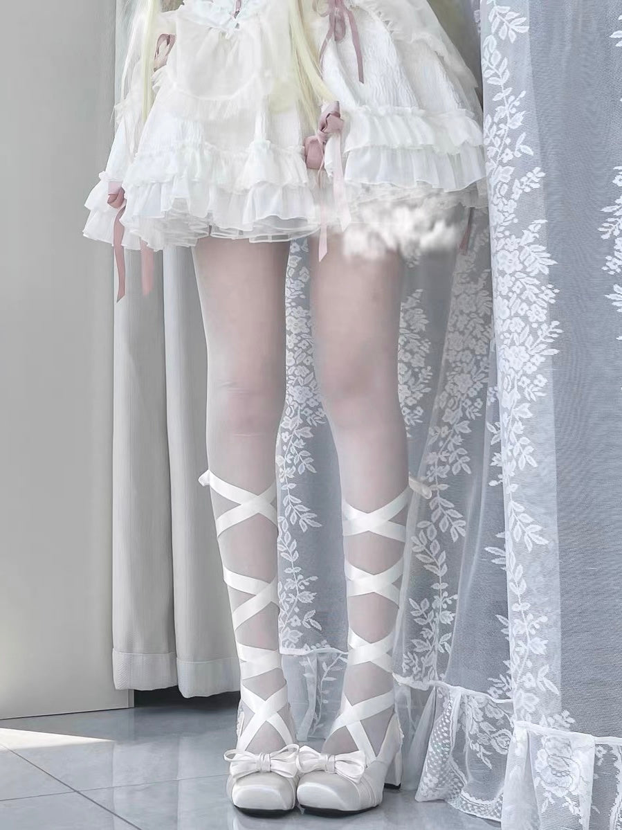 Heartbeat Ballet - Balletcore Lolita Pumps - image 8