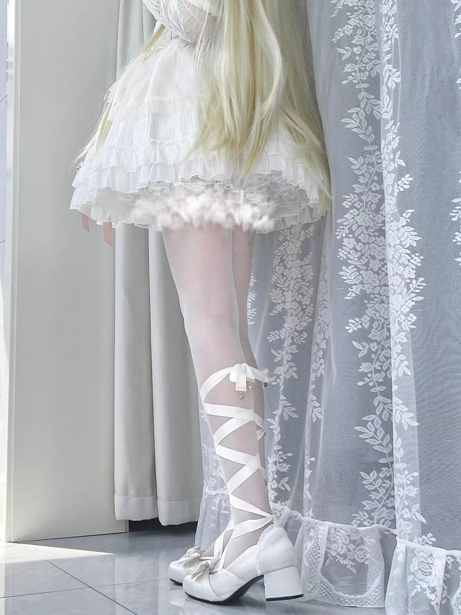 Heartbeat Ballet - Balletcore Lolita Pumps - image 10