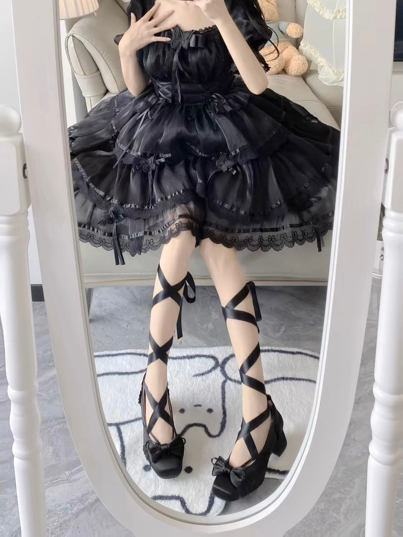 Heartbeat Ballet - Balletcore Lolita Pumps - image 13