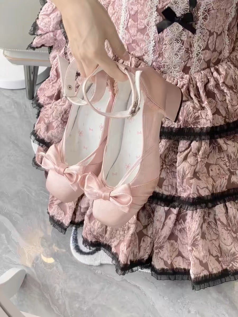 Heartbeat Ballet - Balletcore Lolita Pumps - image 18