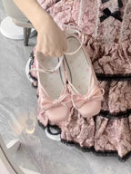 Heartbeat Ballet - Balletcore Lolita Pumps - image 16