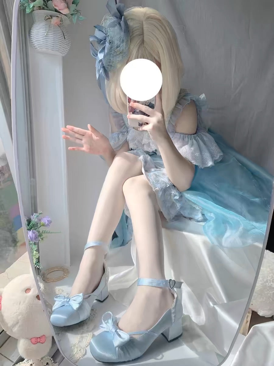 Heartbeat Ballet - Balletcore Lolita Pumps - image 25