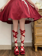 Heartbeat Ballet - Balletcore Lolita Pumps - image 27