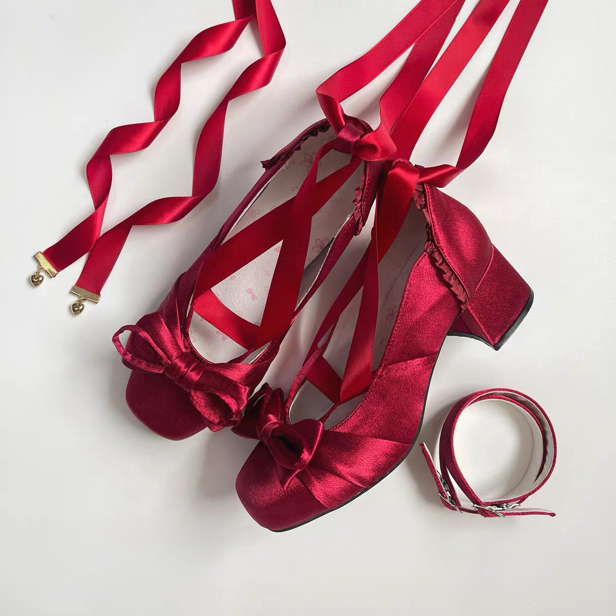 Heartbeat Ballet - Balletcore Lolita Pumps - image 6