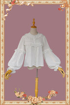 Little Cotton Clouds - Sweet Cotton Lolita Blouse - image 1