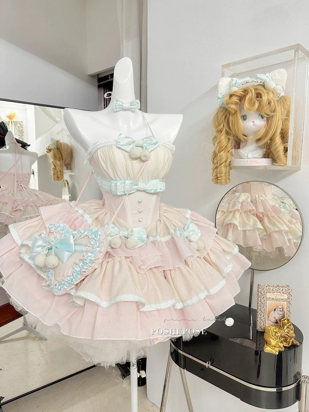 POSHEPOSE - Mint Lullababy Wonderland Dress - POSHEPOSE image 2