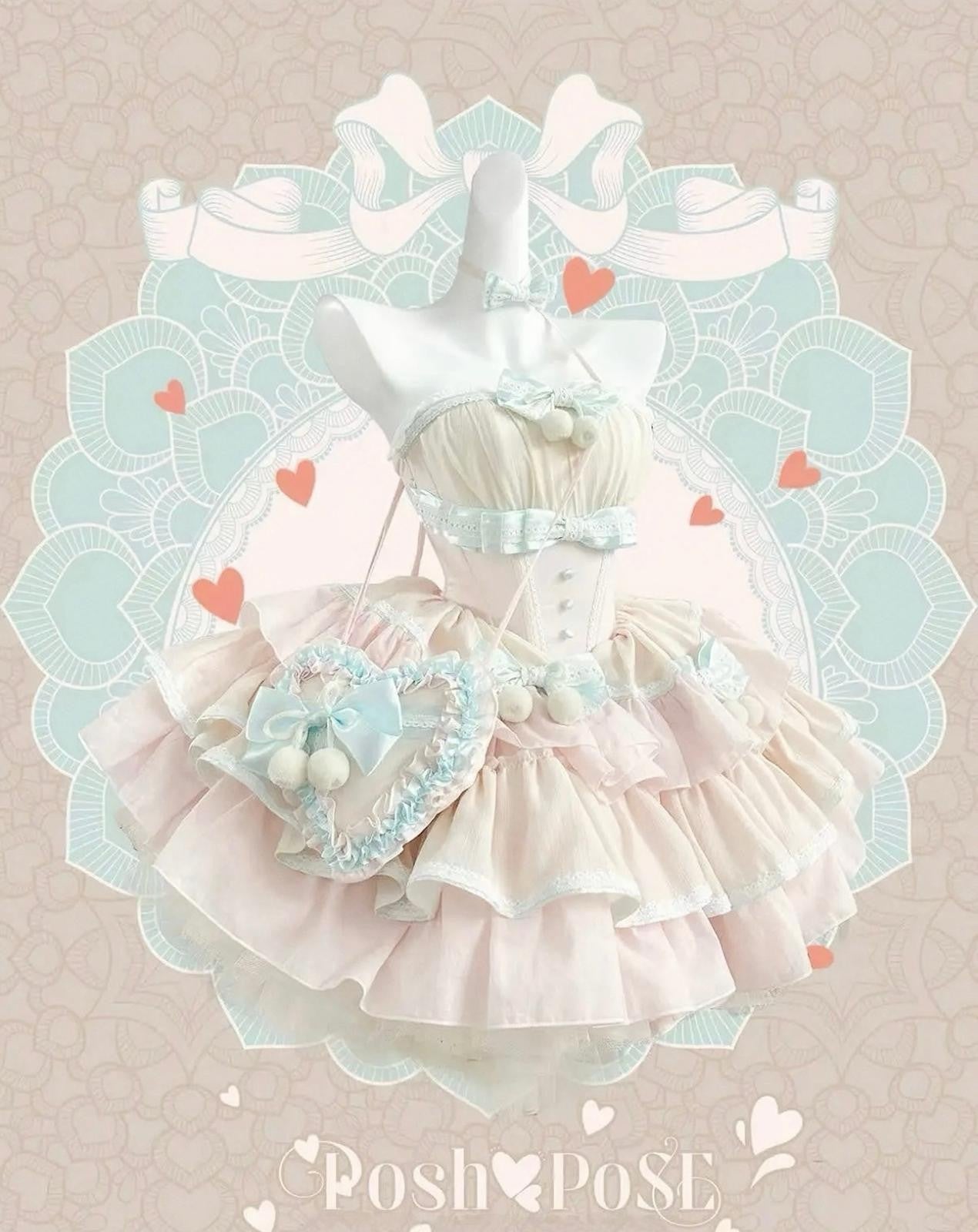 POSHEPOSE - Mint Lullababy Wonderland Dress - POSHEPOSE image 4