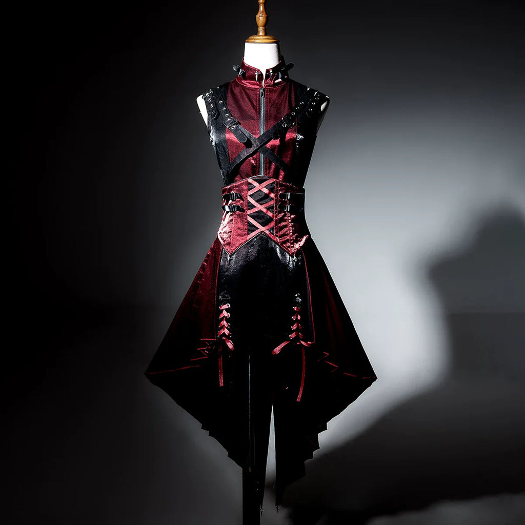 Prime Assassin - Ouji Lolita Suspender Skirt Full Set & Separates - image 2