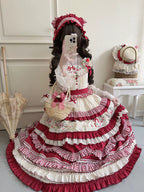Strawberry Basket - Country Lolita JSK Dress, Strawberry Embroidery - image 7