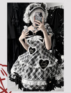 Shibuya Sweetheart Plus Size Old School Lolita OP Dress - image 7