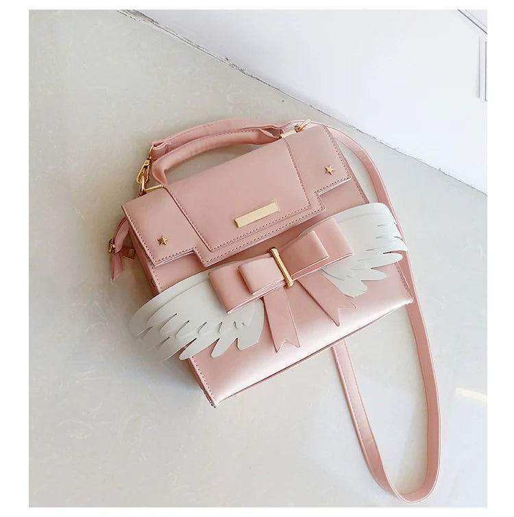 Sweet Lolita Wing Bow Shoulder Bag - image 14