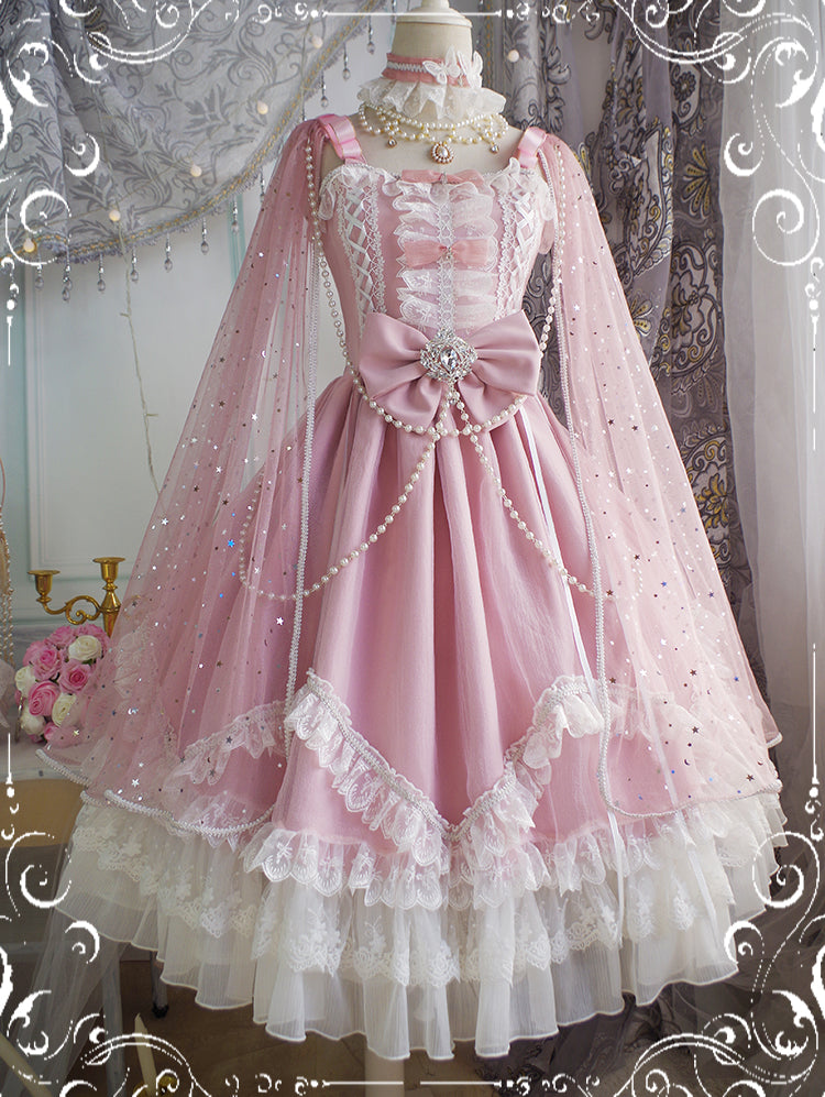 Fate Quartet Gothic Bridal Lolita JSK Dress - image 51