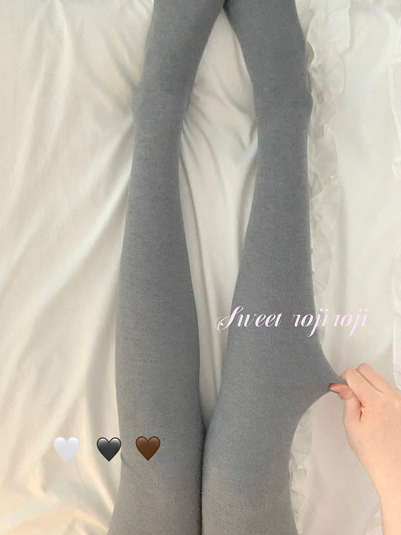 Winter Cotton Lolita Pantyhose, Thickened Pantyhose Leggings - image 6