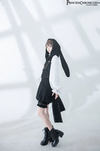 Desperate Bunny - Ouji Lolita Vest Shorts Set - image 24
