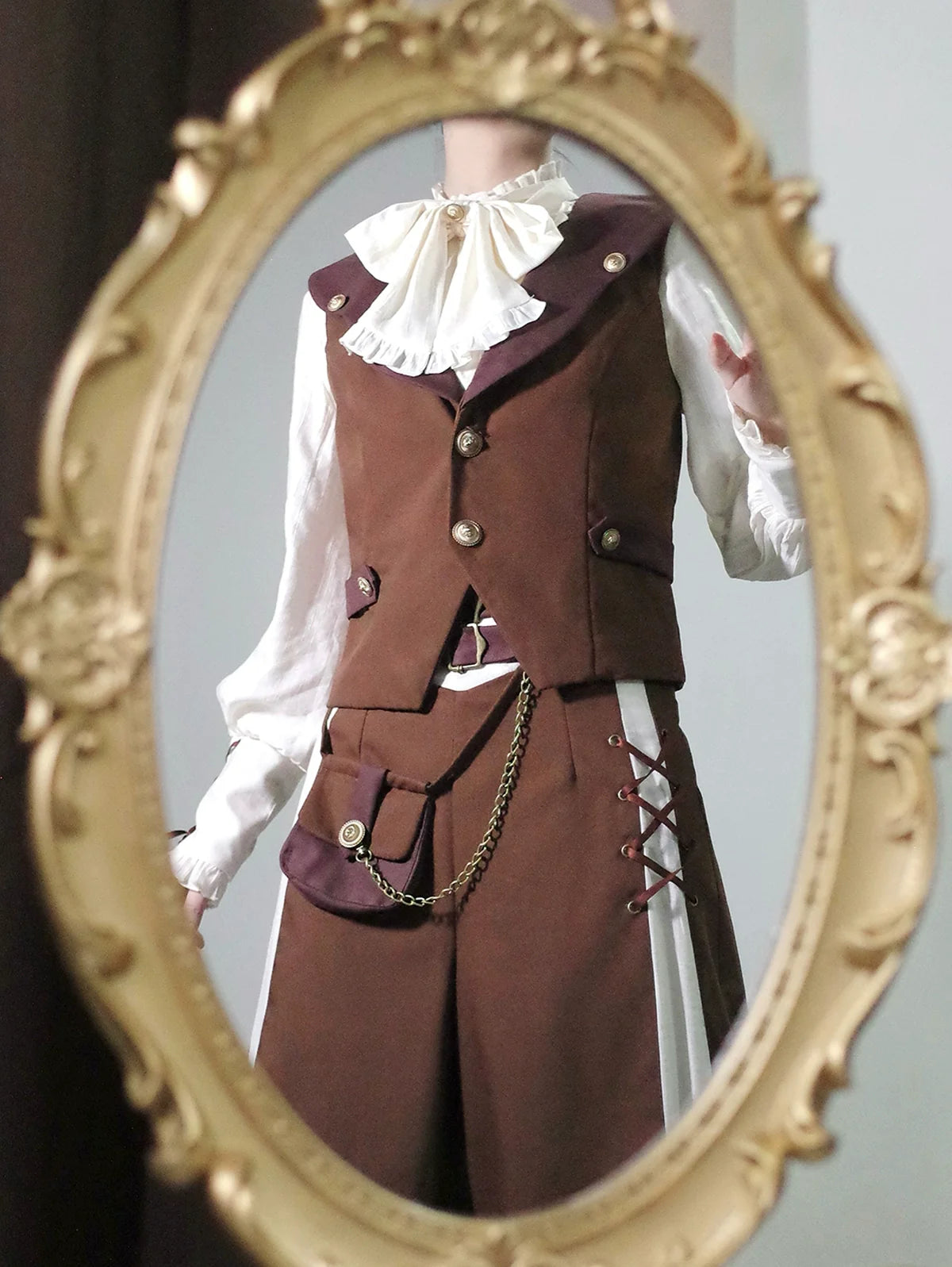 Pirate Guide - Vintage Lolita Suit Vest JSK Dress - image 16