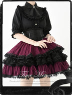 Earl Girl - Chiffon Classic Lolita Shirt, Mid-Length Mutton Sleeves - image 10