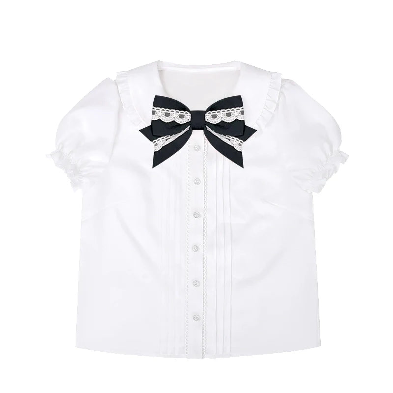 Old School Lolita Salopette Suit Tiered Dress - image 21