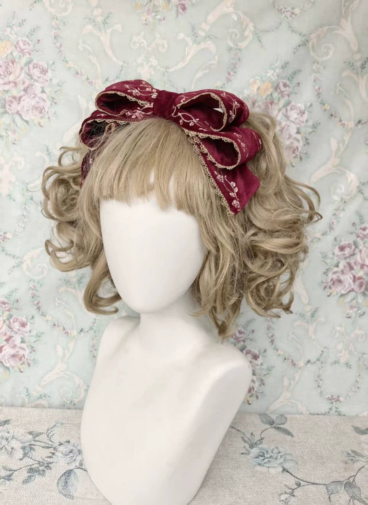 Cinderella Velvet Classic Lolita JSK Dress with Princess Embroidery - image 13