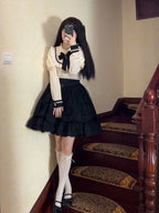 Rich Girl Elegant Lolita Blouse and Skirt Set - image 7