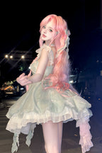 Floral Magician - Sweet Lolita Dress Floral Print Short Length JSK - image 11