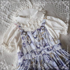 Sweet Short Sleeve Chiffon Lolita Blouse - image 8