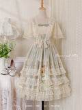 Flower and Letter - Classic Lolita JSK Dress - image 1