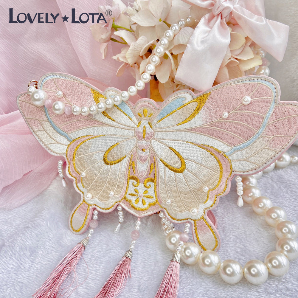 Butterfly - Chinese Qi Lolita Butterfly Bag - image 7