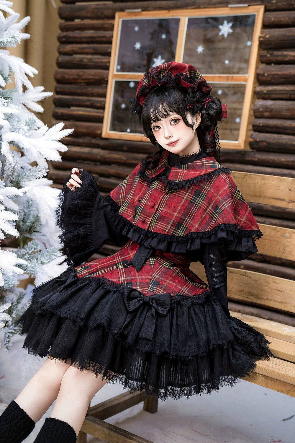 Bunny Fantasy Gothic Lolita JSK Dress and Princess Sleeve Shirt - image 13