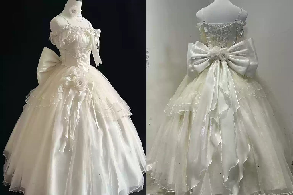 Milky Way - Brilliant Princess Lolita Prom Dress Multicolors Long Dress - image 18
