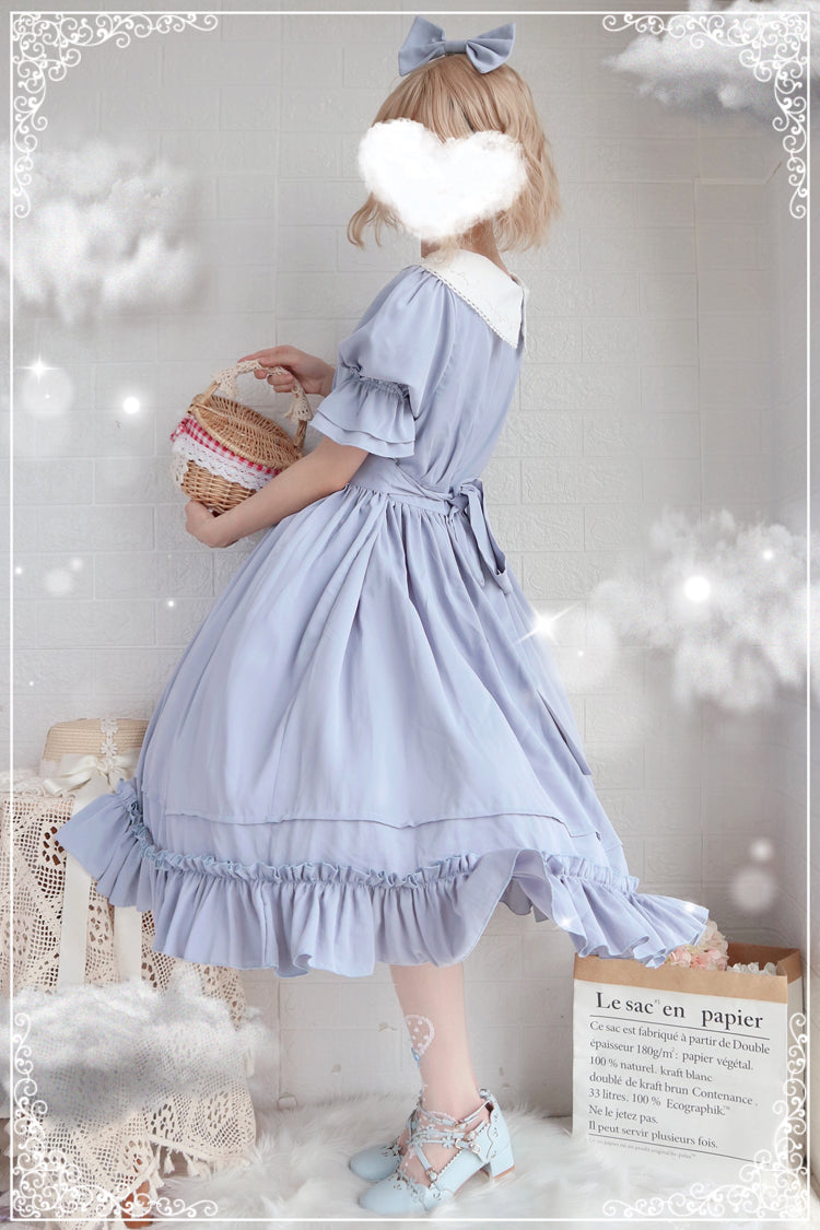 Plus Size Vintage Lolita OP Dress - image 39