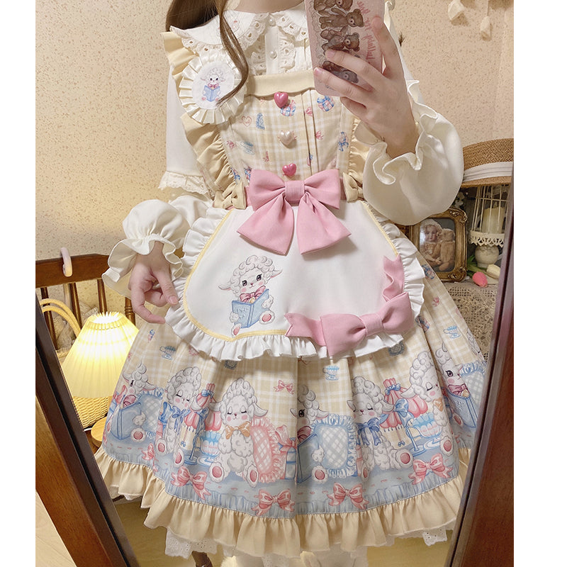 Goat Baa Bedtime Story Kawaii Lolita JSK - image 16