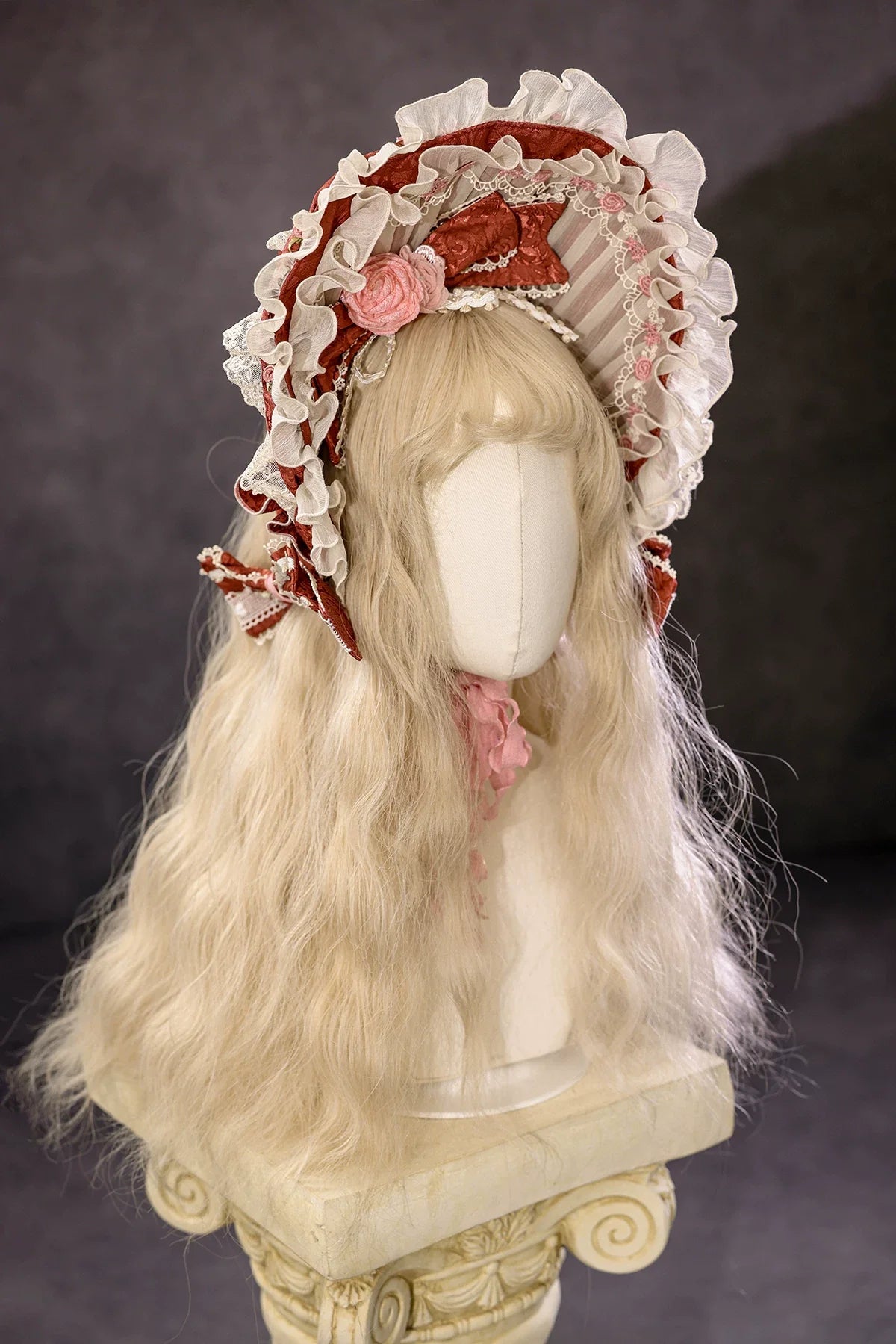 Antique Cake - Vintage Lolita Accessories, Flower Accent - image 14
