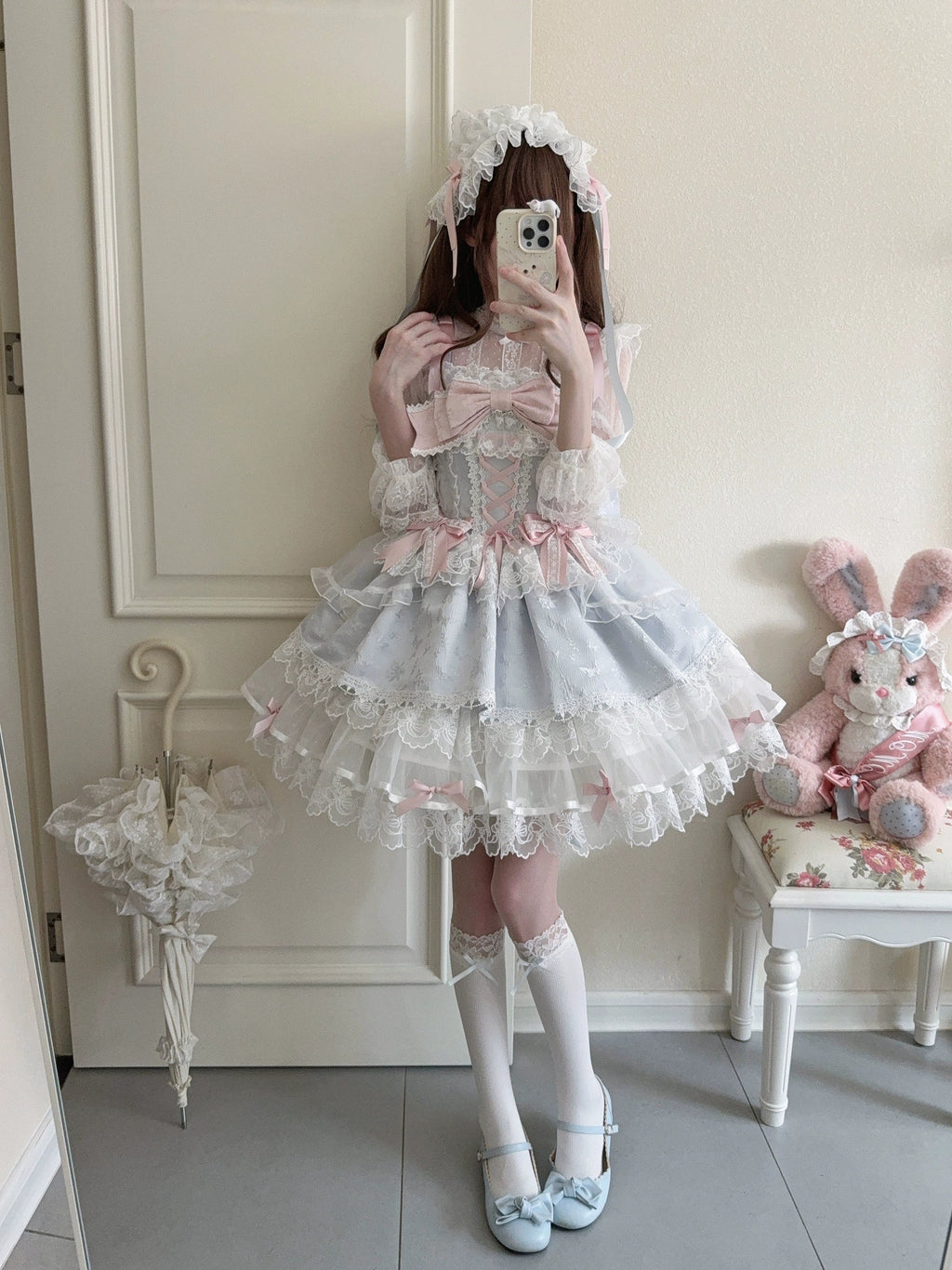 Fleeting Isle - Sweet Lolita Ballet Style JSK Dress - image 16