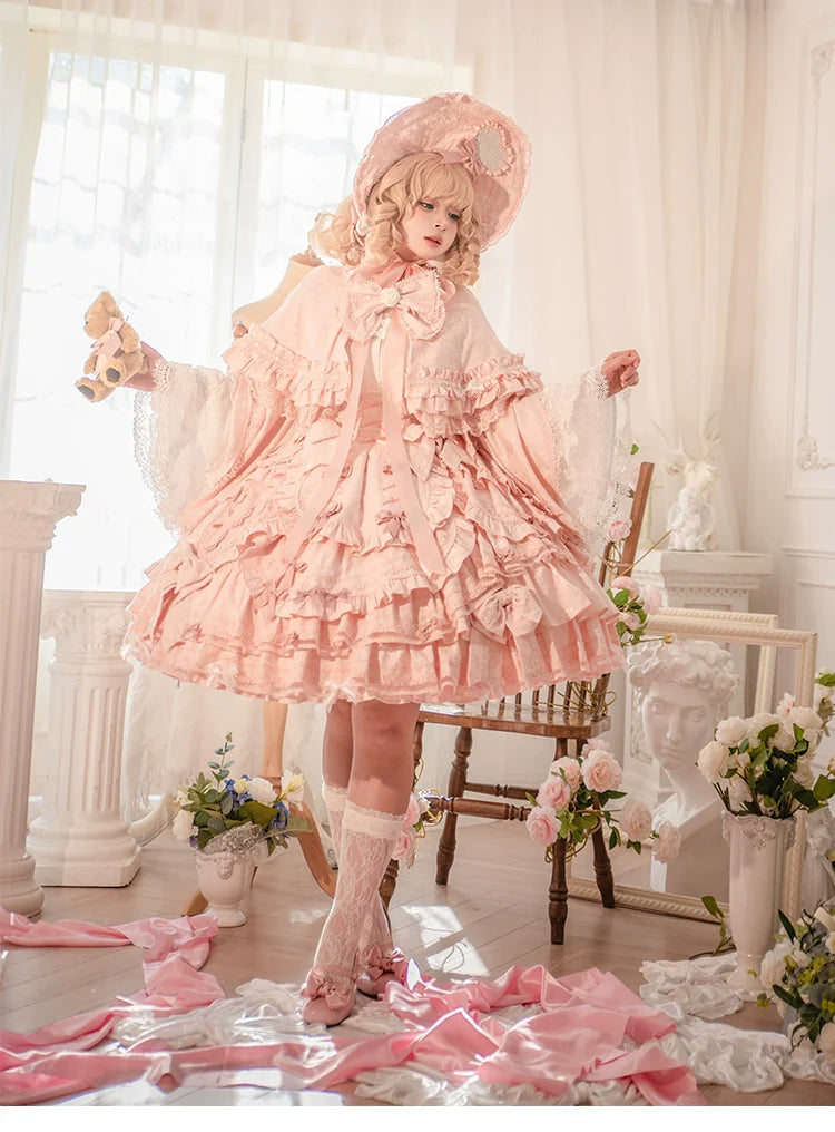 Vintage Lolita Dress Set, Cotton Shirt - image 18