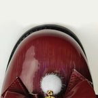 Enthusiastic Ideation - Elegant Lolita Shoes Fleeced Short Martin Boots - image 42