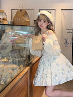 Twilight Rose - Sweet Lolita Dress Sweater and JSK - image 21