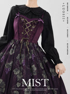 Sweet Lolita Blouse Doll Collar Shirt with Bubble Sleeves - image 21