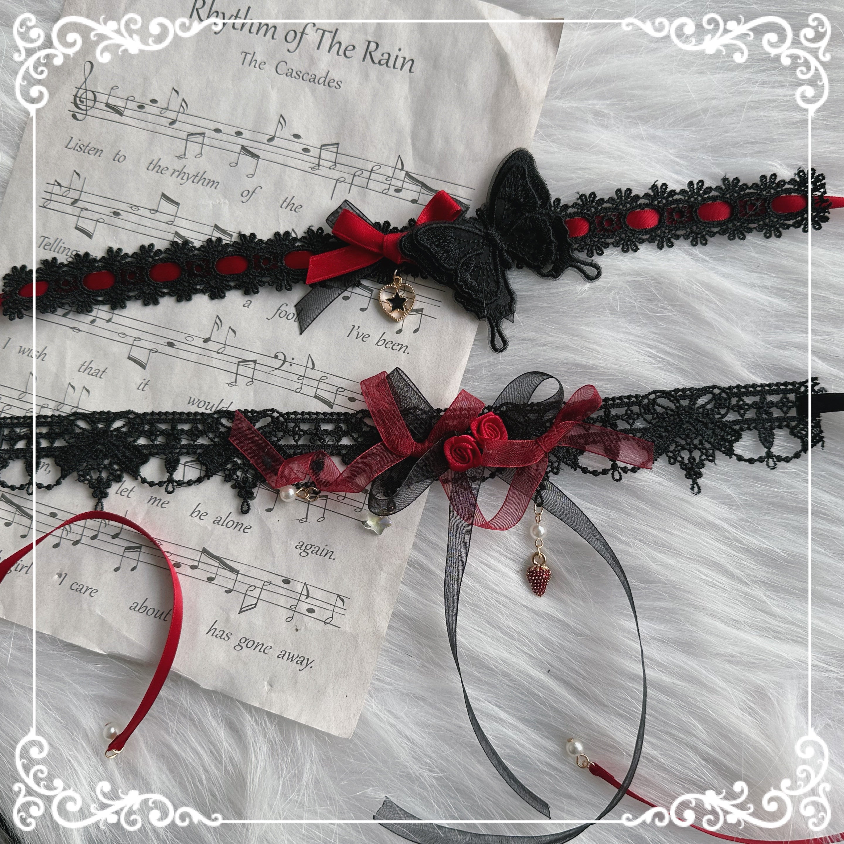 Gothic Lolita accessory Handmade Hairband - image 18