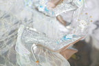 Mermaid Seashell - Sweet Lolita Heels with Detachable Chains - image 20