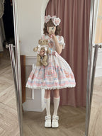 Barbie Bear - Sweet Lolita Bear Print JSK and OP and Accessories - image 10