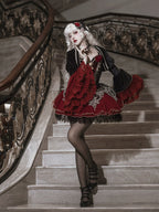 Blood Feast - Gothic Lolita JSK Suit Daily Goth Dress - image 2