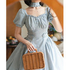 Chantilly Forest - Classic Lolita OP Dress With Square Neck & Underskirt - image 52