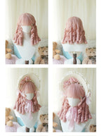 Retro Lolita Wig Short Roman Curl Hairpiece - image 19
