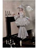Twilight - Gothic Witch Lolita SK Suit Bodice Mermaid Dress - image 19