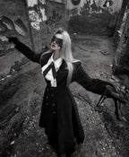 Downfall Dawn - Gothic Double-Breasted Lolita Coat - image 5
