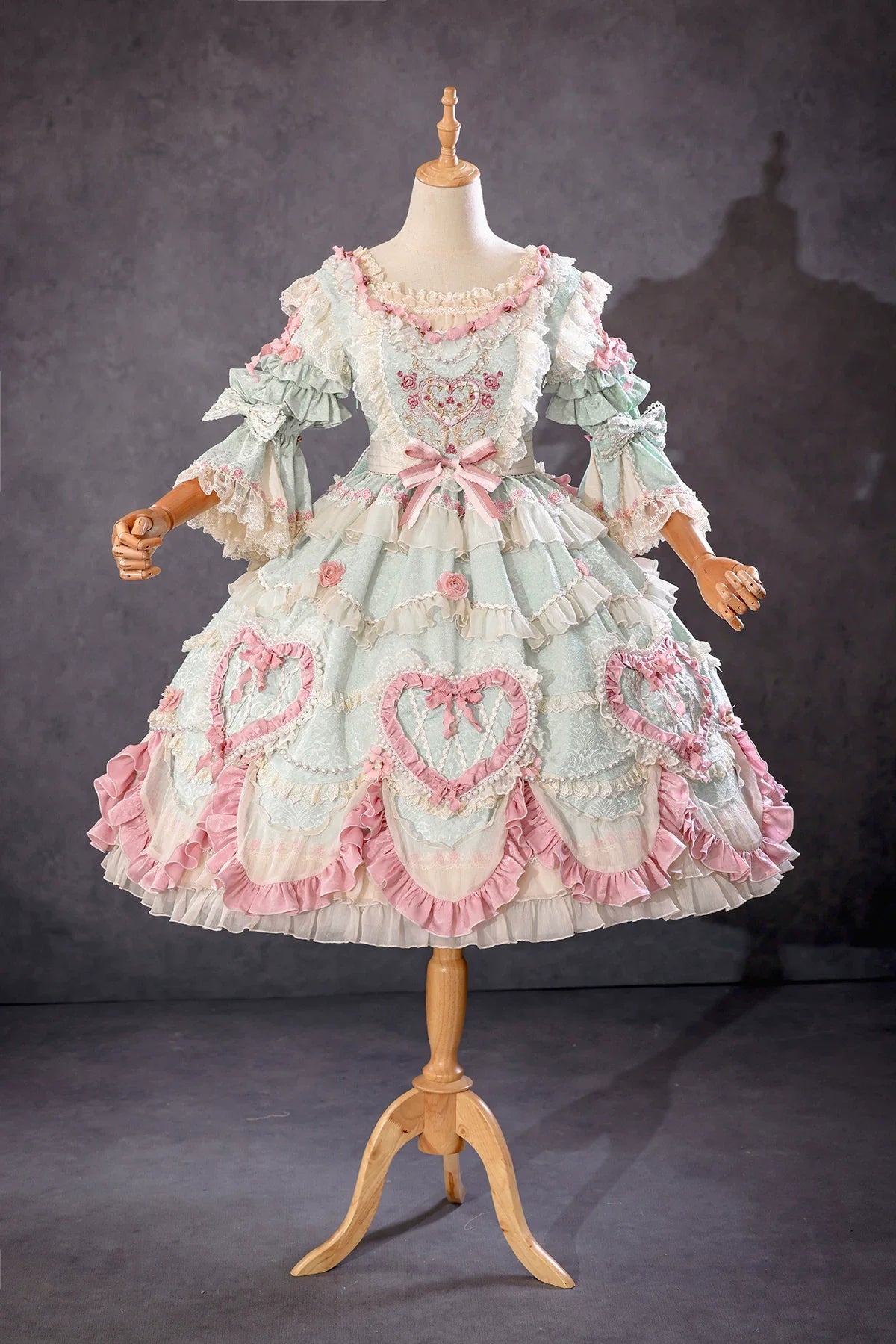 Antique Cake - Vintage Lolita Accessories, Flower Accent - image 24