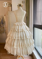 Forest Waltz - Classic Lolita Tiered Skirt Multi-layer Embroidered SK - image 71